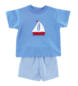 Smooth Sailing Boys Short Set - Boys