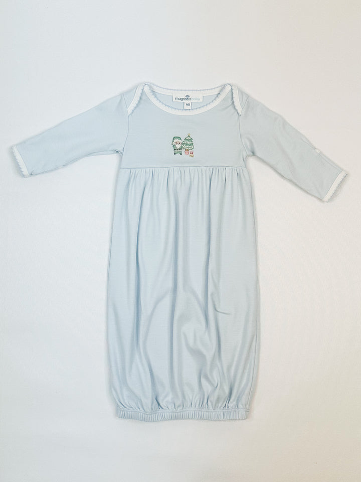 Sweet Little Christmas Emb Gown