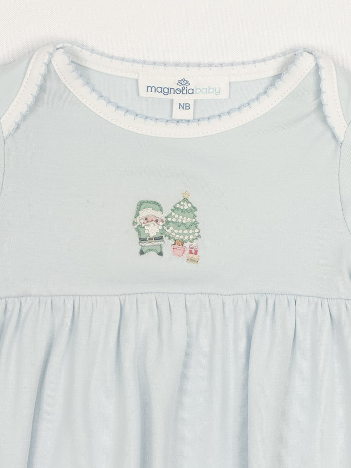 Sweet Little Christmas Emb Gown