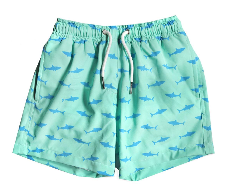 Great White Swim Trunks - Boys