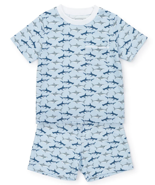 Charles Shark  PJ Short Set Boy