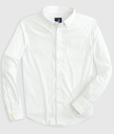 Tradd Prepf White Button Down