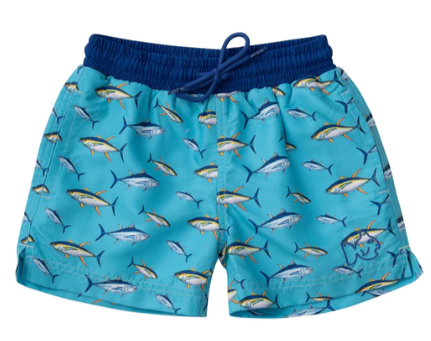 Scuba Beach Tuna Swim Trunk - Boys