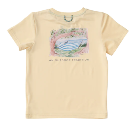 Yellow Hammock Perf Tee - Boy/Girl