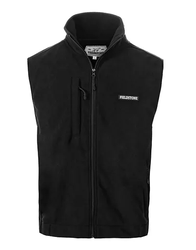 Scout Fleece Vest - Black