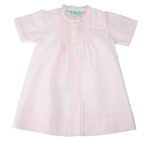 Pink NB Folded Daygown