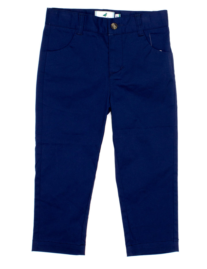 Boys Navy Patriot Pant