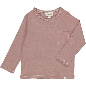 Aiken Raglan Tee - Burgundy