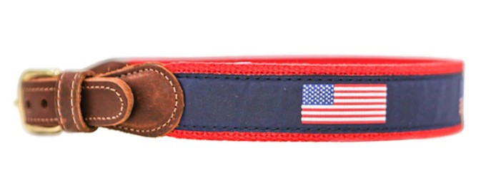 Navy Flag Belt
