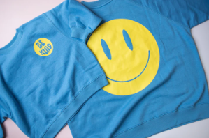 Blue Be Kind Sweatshirt - Girls