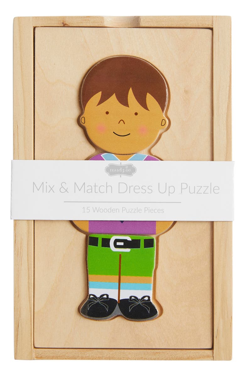 Boy Boxed Dress Up Wood Toy