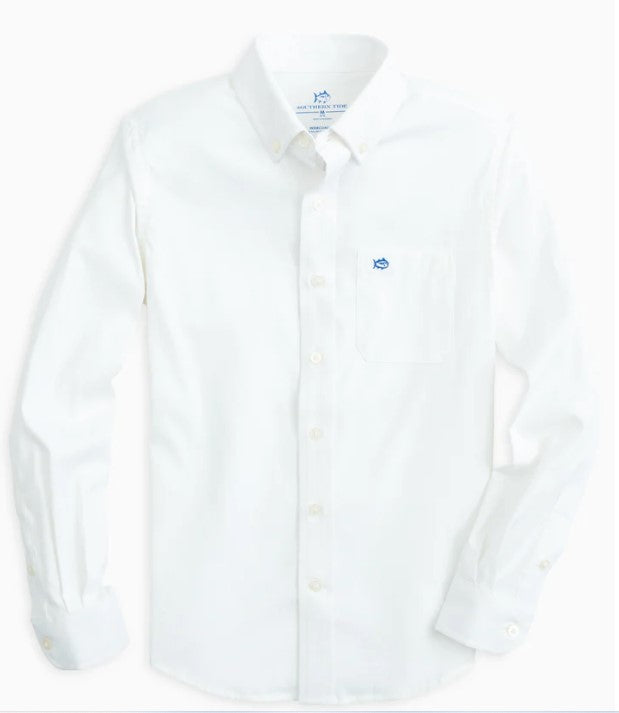 Classic White LS Button Down