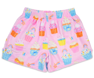 Cupcake Party Plush Shorts