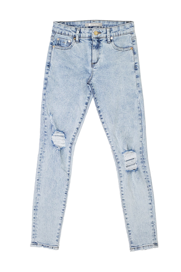 Light Indigo Diane Destructed Jean