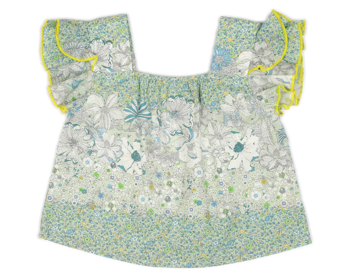 Crop Top With Multi Colors - Toddler