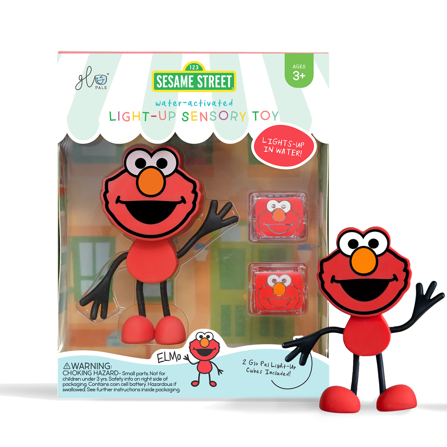 Elmo Sesame Street Glo Pal Character