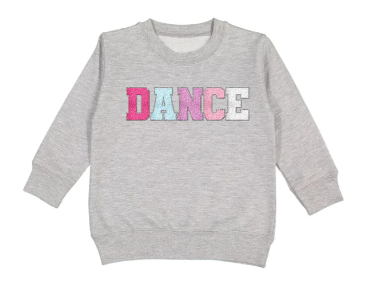 Dance Patch Sweatshirt - Gray