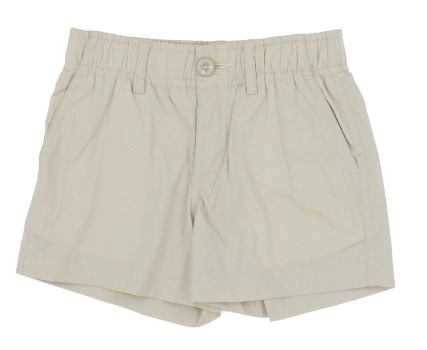 Khaki Augusta Shorts - Boys