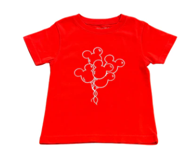 Red Magical Balloons Tee