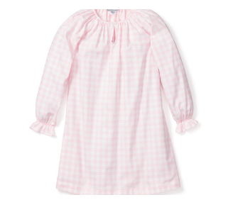 Pink Gingham Delphine Gown - Toddler