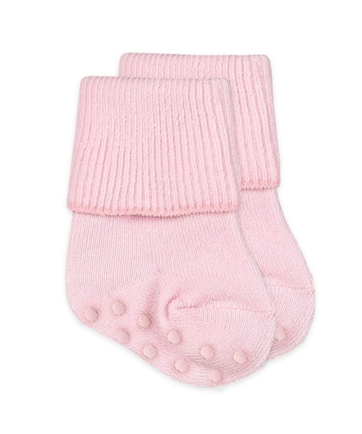 Pink Non Skid Infant Socks
