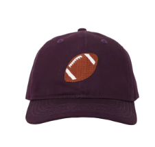 Kids Football Hat - Purple